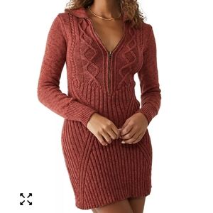 Free People Mont Blanc Sweater Dress Size XL